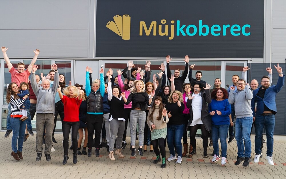 Tým Mujkoberec.cz v roce 2024